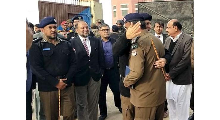 Inspector General Police (IGP) Punjab Dr. Usman Anwar directs to enhance security, other arrangements at Police Lines
