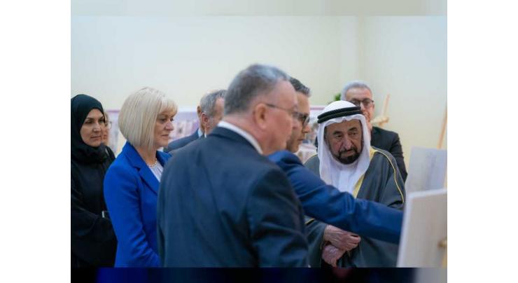 Sharjah Ruler discusses cooperation between UOK and University of Exeter