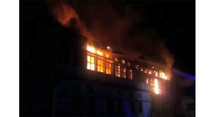 Four kids die due to fire in home at Abbottabad
