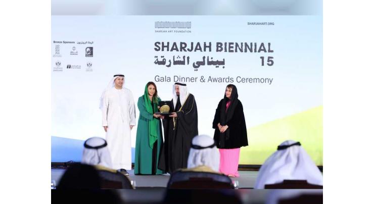 Sharjah Ruler honours winners of 15th Sharjah Biennial