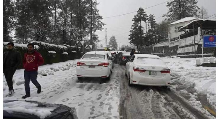 Senior Member Board of Revenue (SMBR) reviews arrangements to deal with snowfall in Murree
