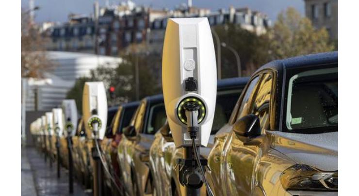 Electric vehicles to account for half of global car sales by 2035 amid net-zero push
