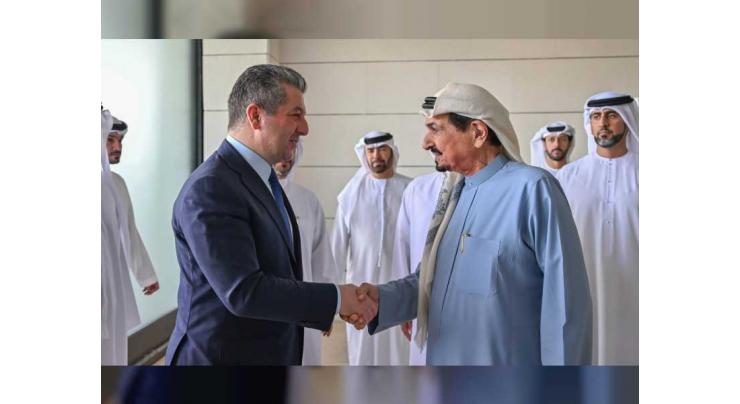 Ajman Ruler receives Prime Minister of Iraqi Kurdistan
