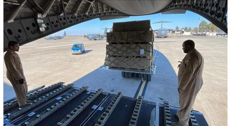 UAE sends 117 tons of humanitarian aid to Trkiye, Syria over past day
