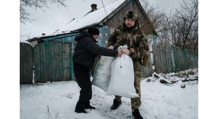 Residents leave Ukraine's Chasiv Yar to escape Bakhmut fighting
