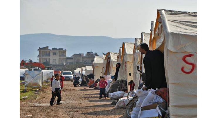 Syria quake survivors battle cold in tents and vehicles
