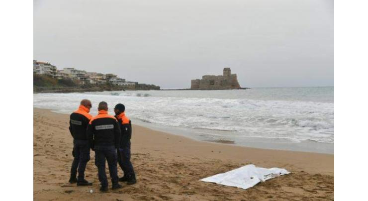 Beaches combed for bodies after deadly Italy shipwreck
