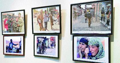 Photo exhibition in connection with Kashmir Solidarity Day held at Arts Council

