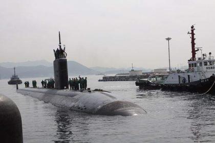 미 핵잠수함, 한국에 기항 – 해군