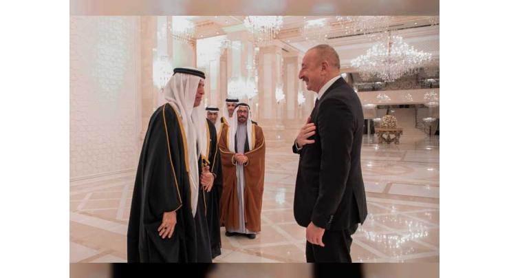 Ruler of Ras Al Khaimah meets President of Azerbaijan