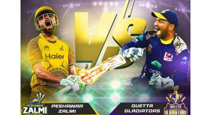 PSL 2023 Match 25 Peshawar Zalmi Vs. Quetta Gladiators Score, History, Who Will Win