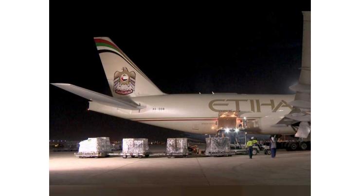 UAE airlifts 14 tonnes of relief aid to Ukraine