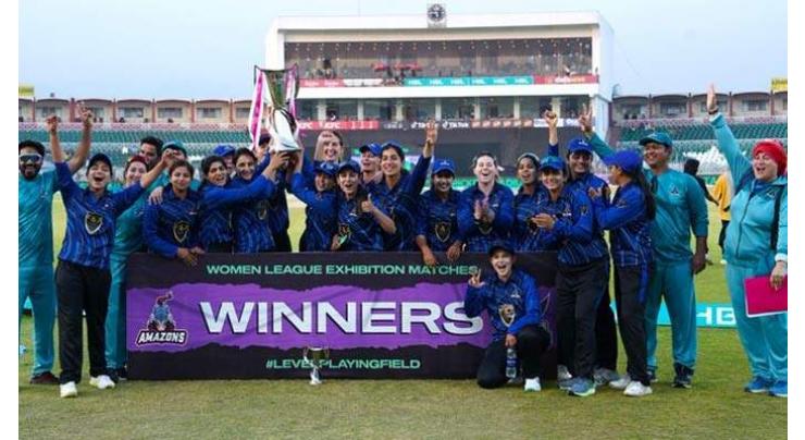 Amazons win series of Women's League exhibition matches
