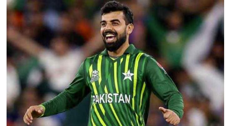 Shadab to captain Pakistan against Afghanistan in Sharjah