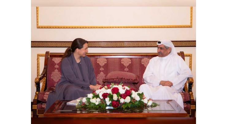 Fujairah Ruler receives Minister of Climate Change and the Environment