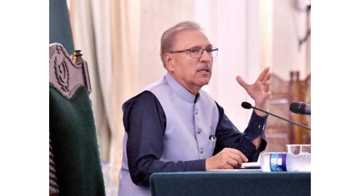 President Dr Arif Alvi says Pakistan's Huawei contest winner an inspiration for country's youth
