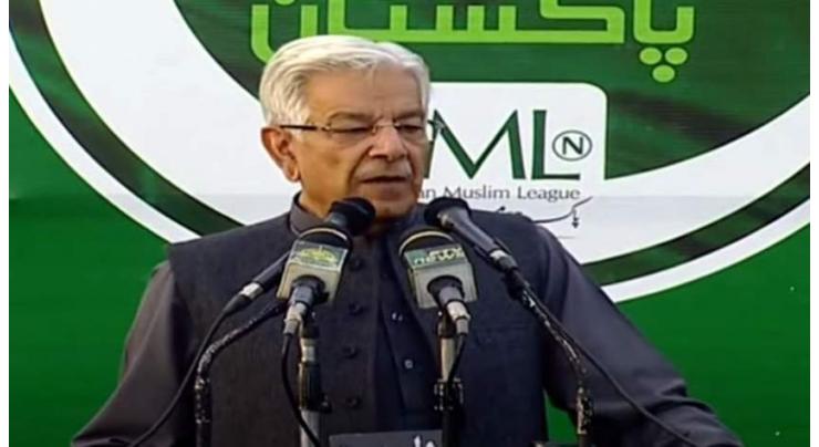 PML-N, fully prepared to contest general elections: Minister for Defense Khawaja Muhammad Asif
