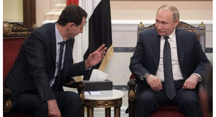 Putin Says in Contact Contact With Assad, Bilateral Relations Developing