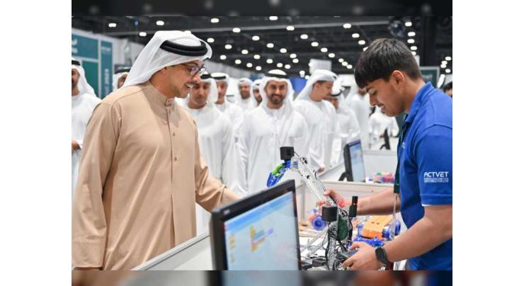 Mansour bin Zayed attends 14th Emirates Skills National Competition
