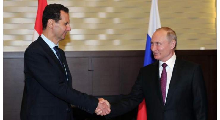 Assad, Putin Discussed Wide Range of Political, Economic Issues - Office