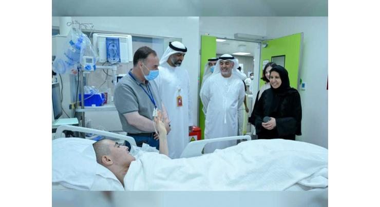 Sheikha Fatima checks on health of Syrian earthquake victims