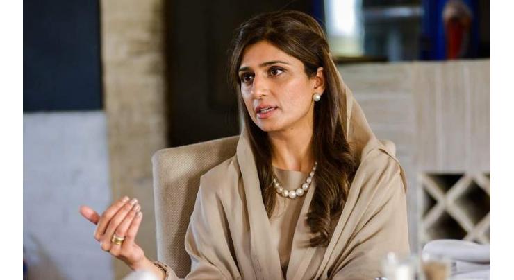 Minister of State for Foreign Affairs Hina Rabbani Khar calls for new fiscal model for sustainable development

