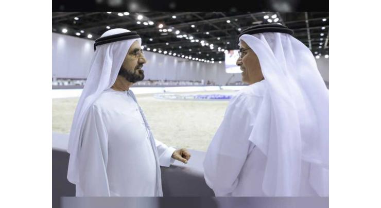 Mohammed bin Rashid attends 20th Dubai International Arabian Horse Championship, tours 17th Dubai International Horse Fair