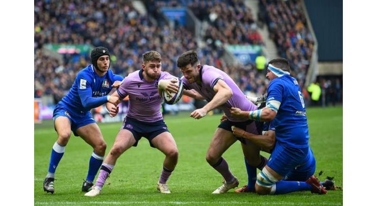 Kinghorn hat-trick sees Scotland condemn Italy to Six Nations whitewash
