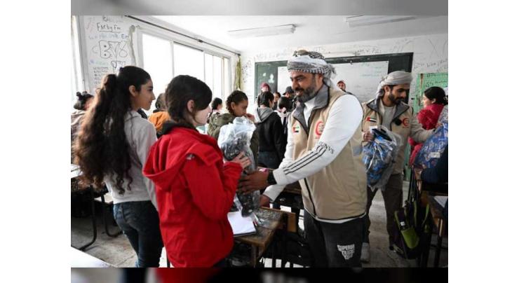 ERC distributes 10,000 school bags to Syrian children