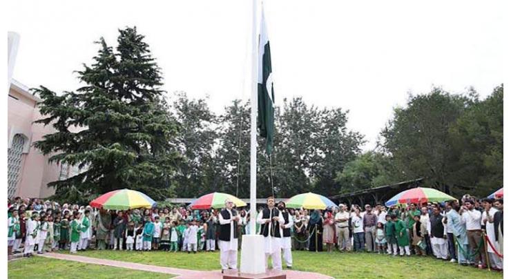 National flag hoisted at Pakistan House to mark 'Pakistan day' in N.Y.
