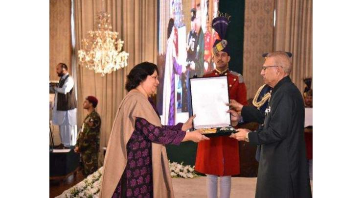 Governor Sindh awarded Tamgha-i-imtiaz for public service
