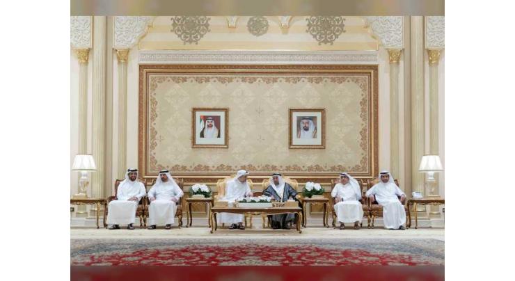Sharjah Ruler receives Ramadan well-wishers