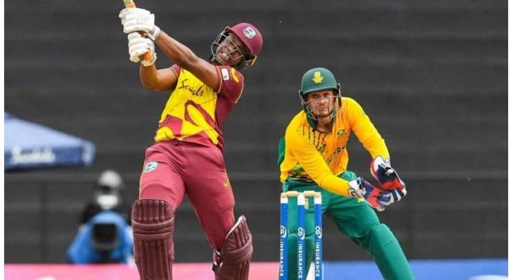 Cricket: South Africa v West Indies T20 scores
