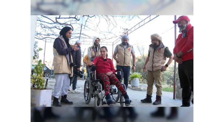 ERC gives out electric wheelchairs to quake-affected people of determination in Syria