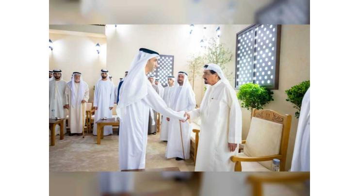 Ajman Ruler receives Ramadan well-wishers