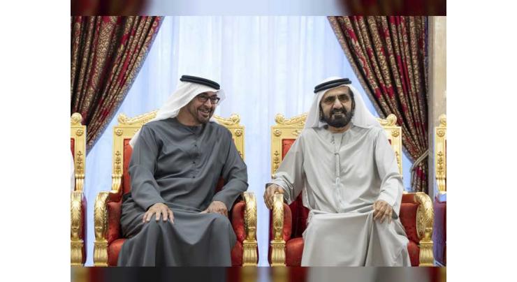 Mohamed bin Zayed, Mohammed bin Rashid exchange greetings on the occasion of Ramadan