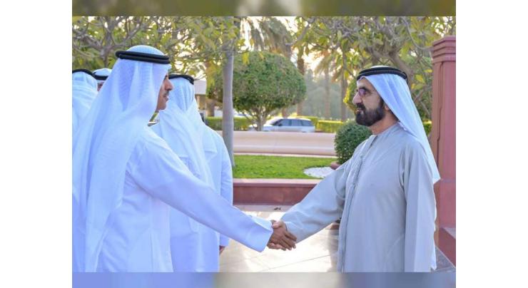 Mohammed bin Rashid receives Ramadan well-wishers