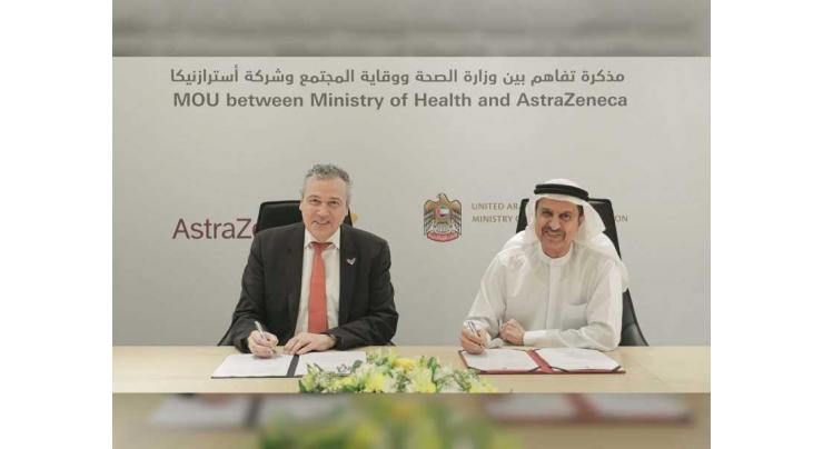MoHAP signs strategic partnership with AstraZeneca to combat noncommunicable diseases