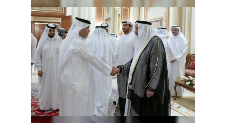 Sharjah Ruler receives Ramadan well-wishers
