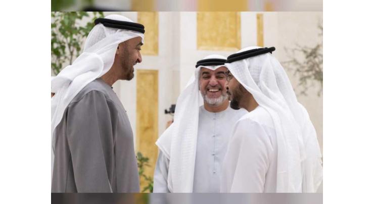 President of UAE receives Ramadan well-wishers