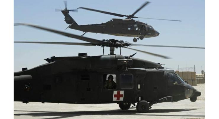 Nine dead in crash of two US Army helicopters
