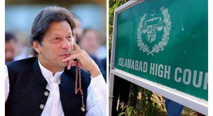 IHC directs PTI to remove objections on plea against ban on Imran's coverage
