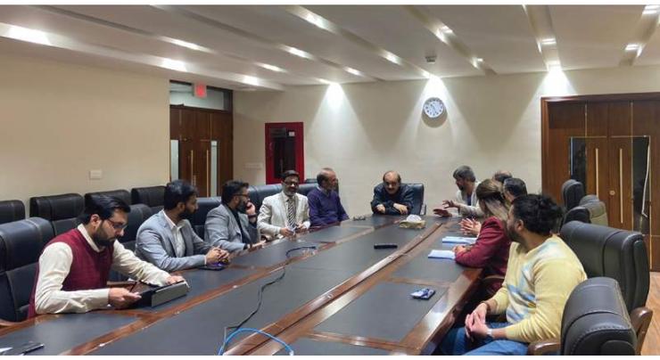 Chief Secretary Gilgit-Baltistan Mohyuddin Ahmad Wani , others visit NUST
