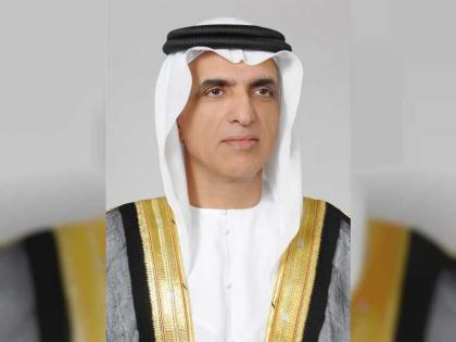 حاكم رأس الخيمة يهنئ منصور بن زايد بتعيينه نائبا لرئيس الدولة