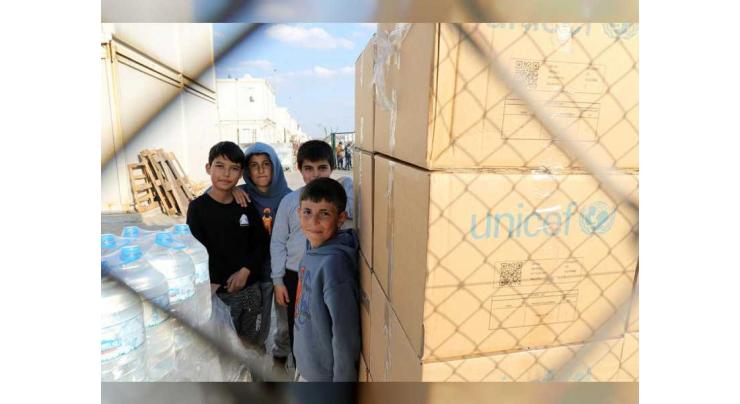 UNICEF’s Dubai Supply Hub: at the centre of the earthquake response