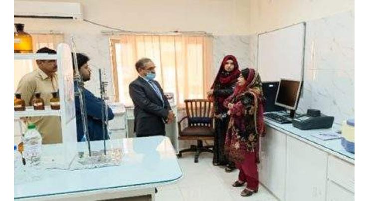 CM aide inaugurates WASA Water Testing Laboratory in Queta
