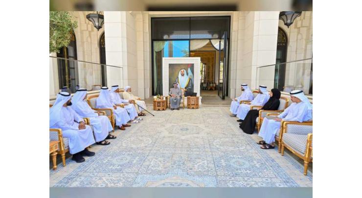 Mansour bin Zayed receives Chairman and members of UAE Fatwa Council