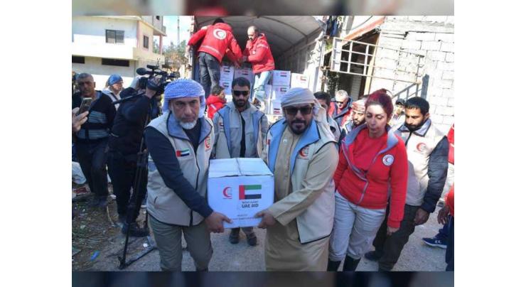 &#039;Gallant Knight 2&#039; operation distributes 156,000 food parcels in Syria