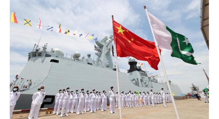 Commissioning ceremony of Advanced Frigates for PN held at China

