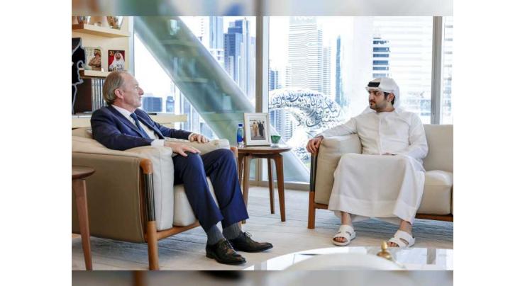 Maktoum bin Mohammed meets with Chairman and CEO of Morgan Stanley